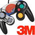 South Korean Flag Distressed Nintendo GameCube Controller Skin